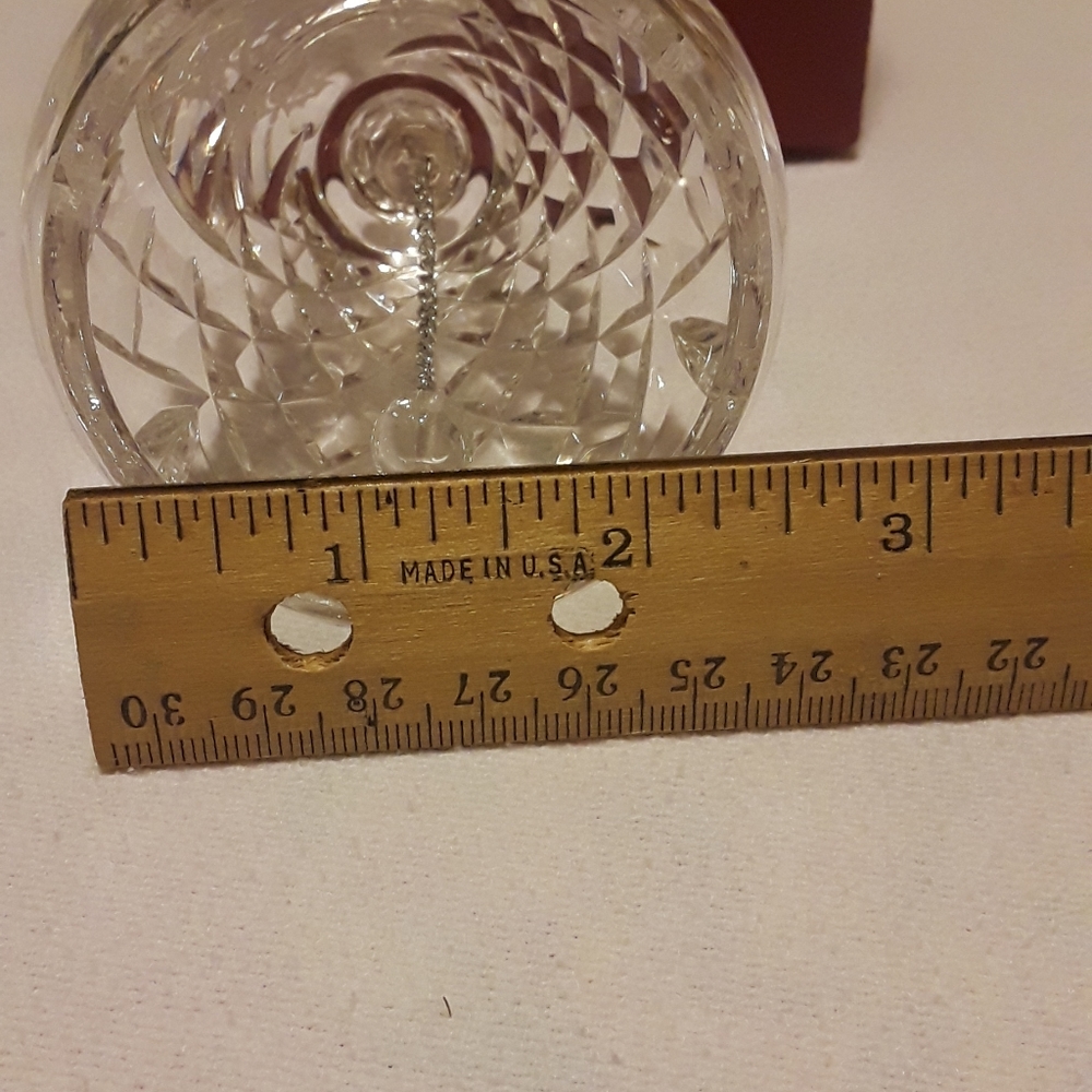 Waterford 1989 12 Days of Christmas, 6 Geese-a-Laying Crystal Holiday Bell - Picture 3 of 16